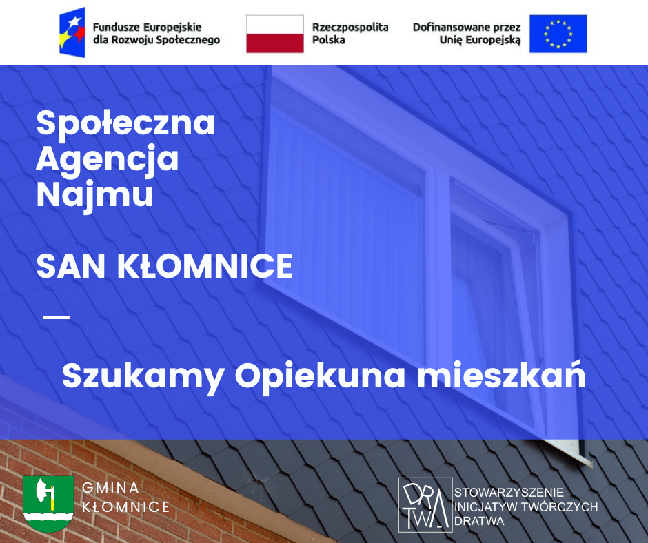 Szukamy Opiekuna mieszkań